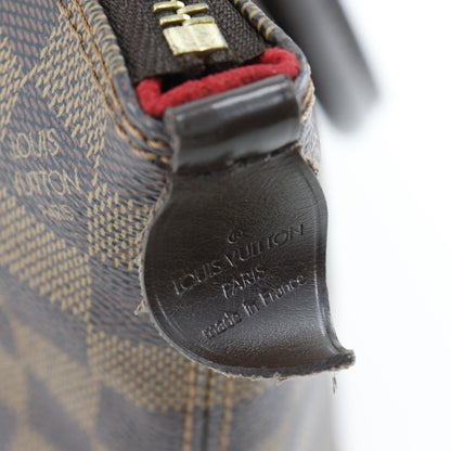 Louis Vuitton Saleya Handbag Damier, BROWN, CANVAS, Tote bag