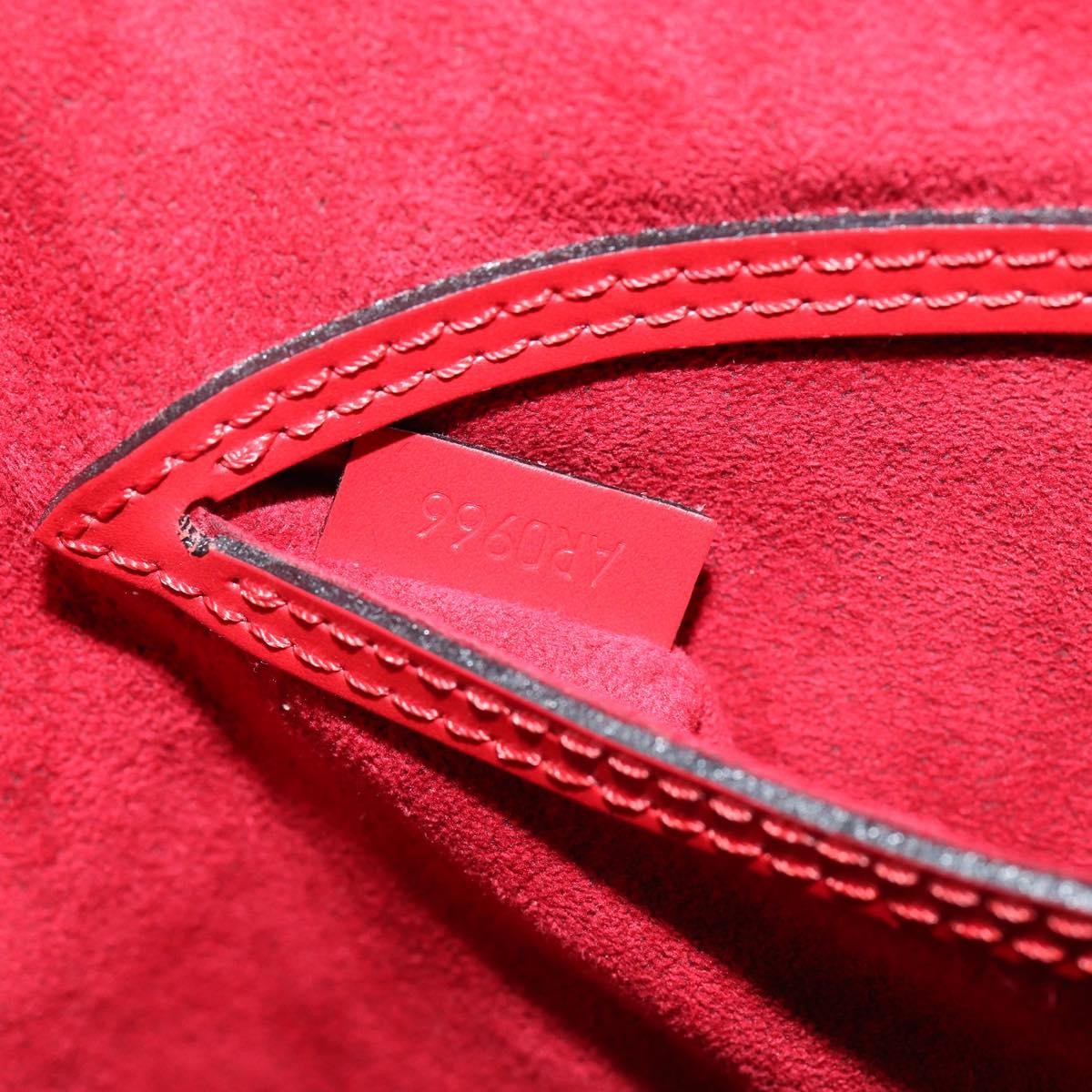 Louis Vuitton Alma Handbag Epi Leather, RED, LEATHER, Handbag