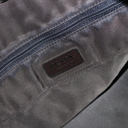 Prada Zip Tote Tessuto, KHAKI, NYLON, Tote bag