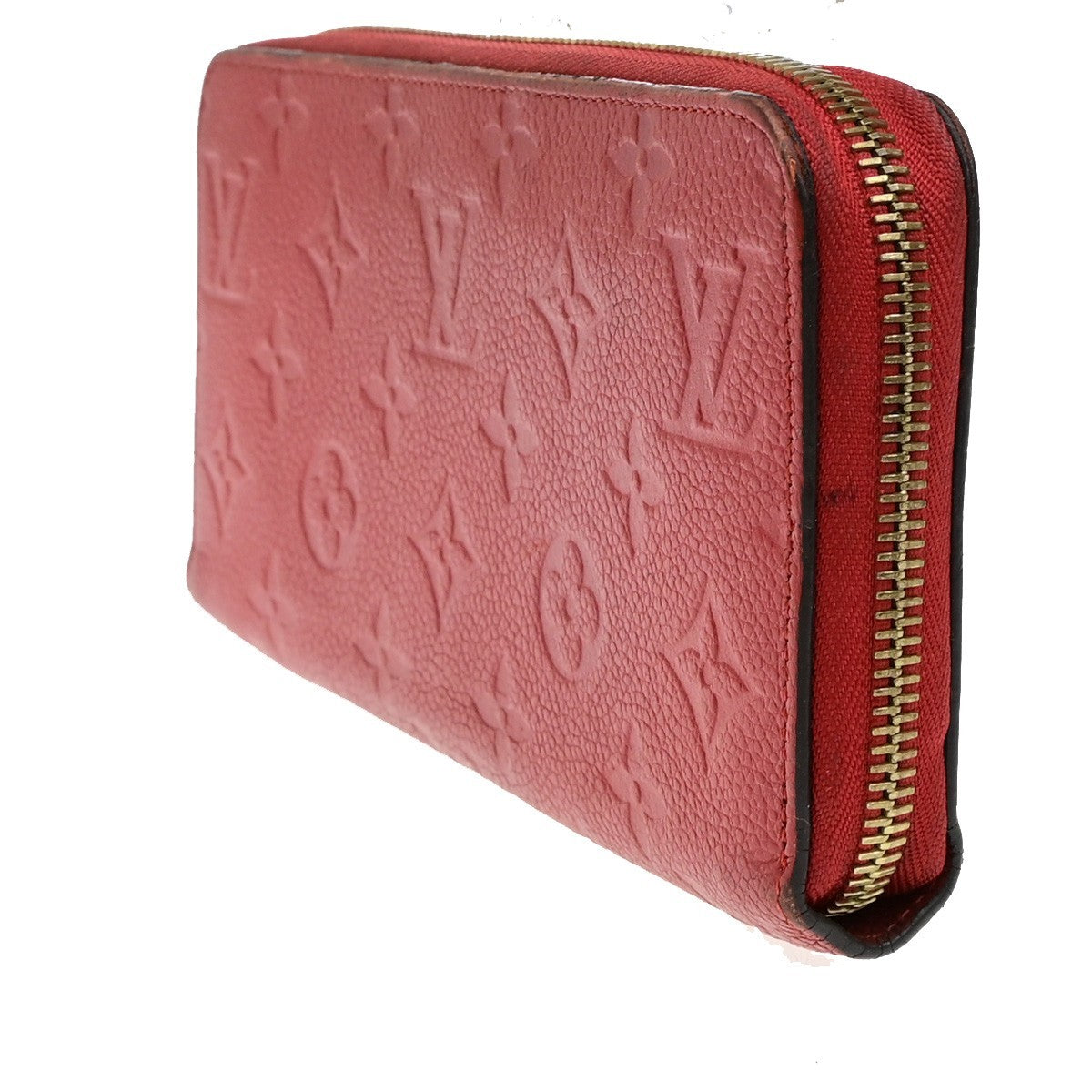 Louis Vuitton Portefeuille zippy Monogramme Empreinte Monogramme Empreinte, RED, LEATHER, Wallets