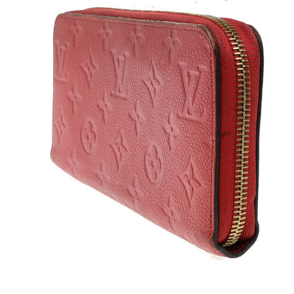 Louis Vuitton Portefeuille zippy Monogramme Empreinte Monogramme Empreinte, RED, LEATHER, Wallets