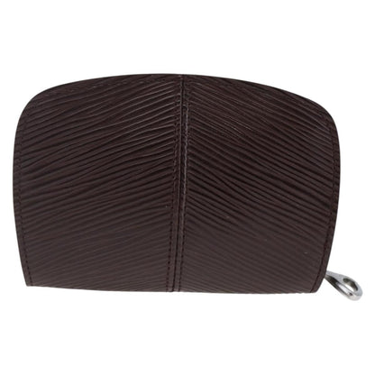Louis Vuitton Demi Lune Coin Purse Epi Leather, BROWN, LEATHER, Wallets