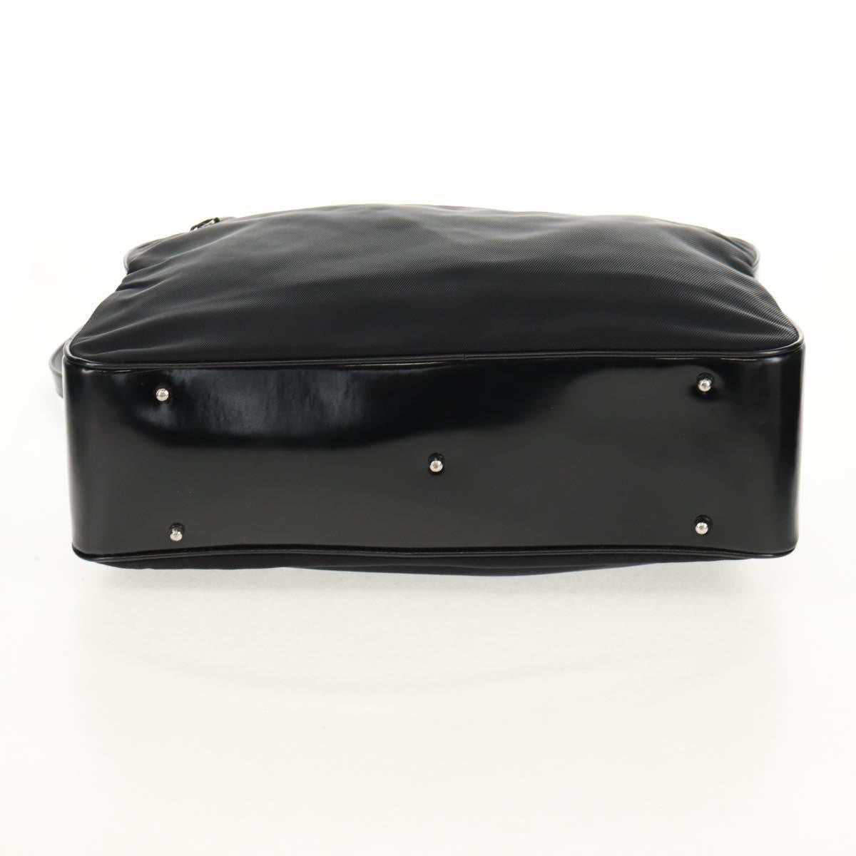 Gucci Vintage Bamboo Handle Bag Nylon, Black, Nylon, Handbag