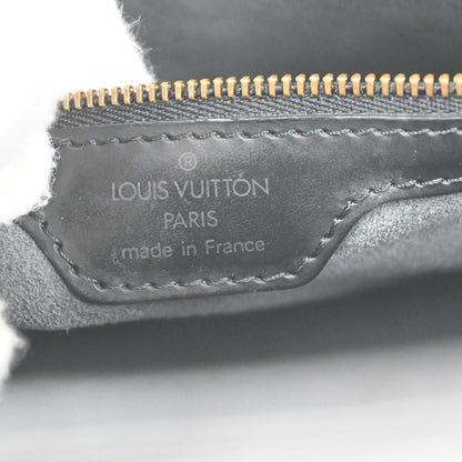 Louis Vuitton Lussac Handbag Epi Leather, BLACK, LEATHER, Shoulder bag