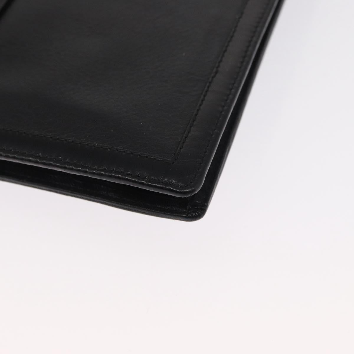 Christian Dior Clutch bag Leather, BLACK, LEATHER, Clutche & pouche