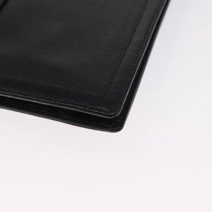Christian Dior Clutch bag Leather, BLACK, LEATHER, Clutche & pouche