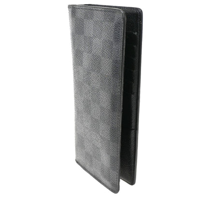 Louis Vuitton Brazza Long Bifold wallet Damier, BLACK, CANVAS, Wallets