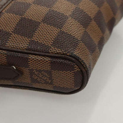 Louis Vuitton Ipanema Pochette Damier, BROWN, CANVAS, Clutche & pouche