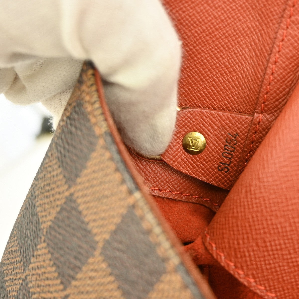 Louis Vuitton Musette Handbag Damier, BROWN, CANVAS, Shoulder bag