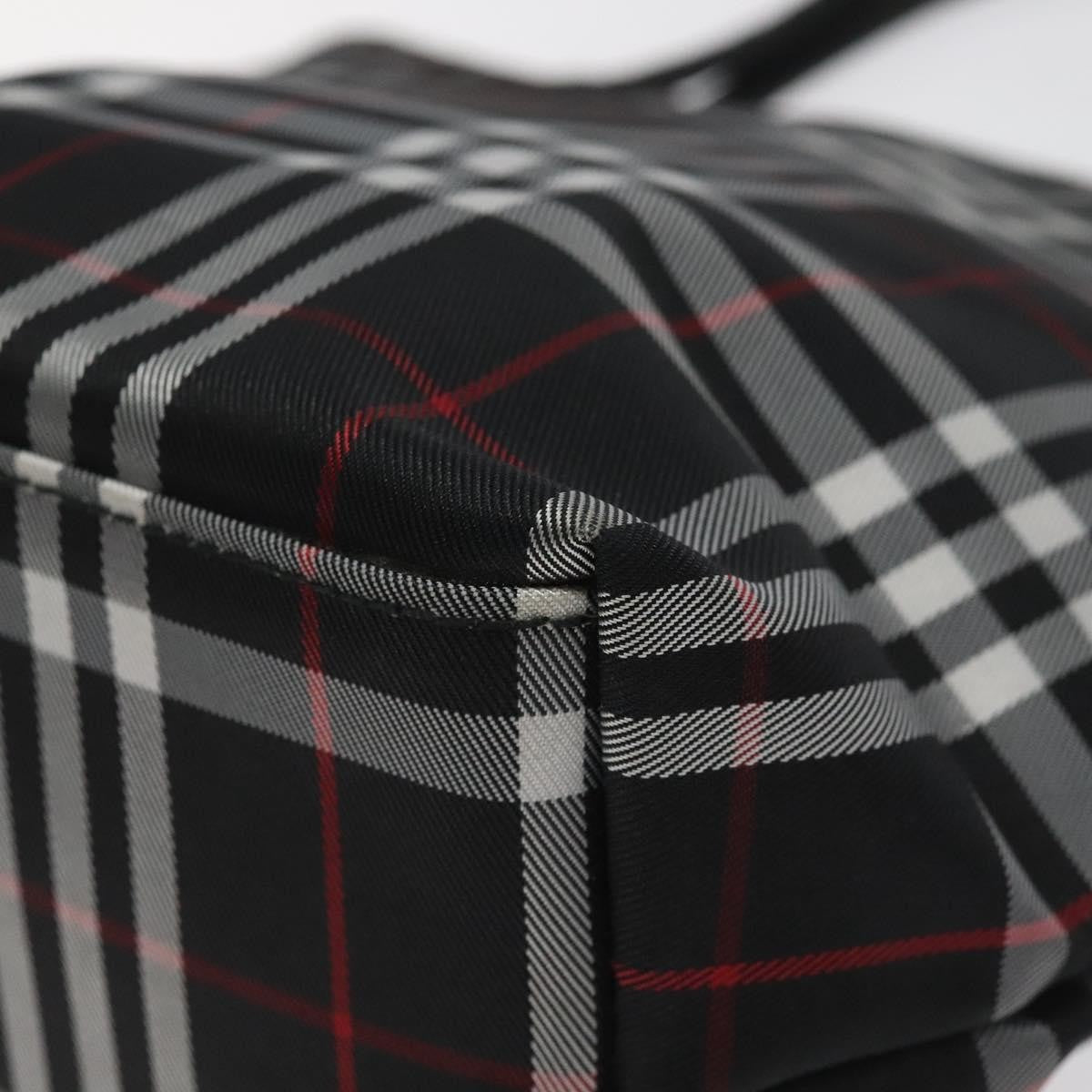 Burberry Nova Check Tote Nylon, Black, Nylon, Handbag