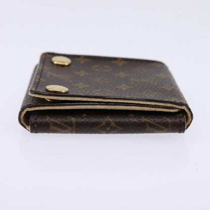 Louis Vuitton CASE JEWELRY BOX Canvas, BROWN, CANVAS, Wallets