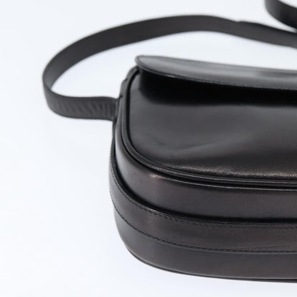 Celine Vintage Triomphe Shoulder Bag Leather, BROWN, LEATHER, Shoulder bag