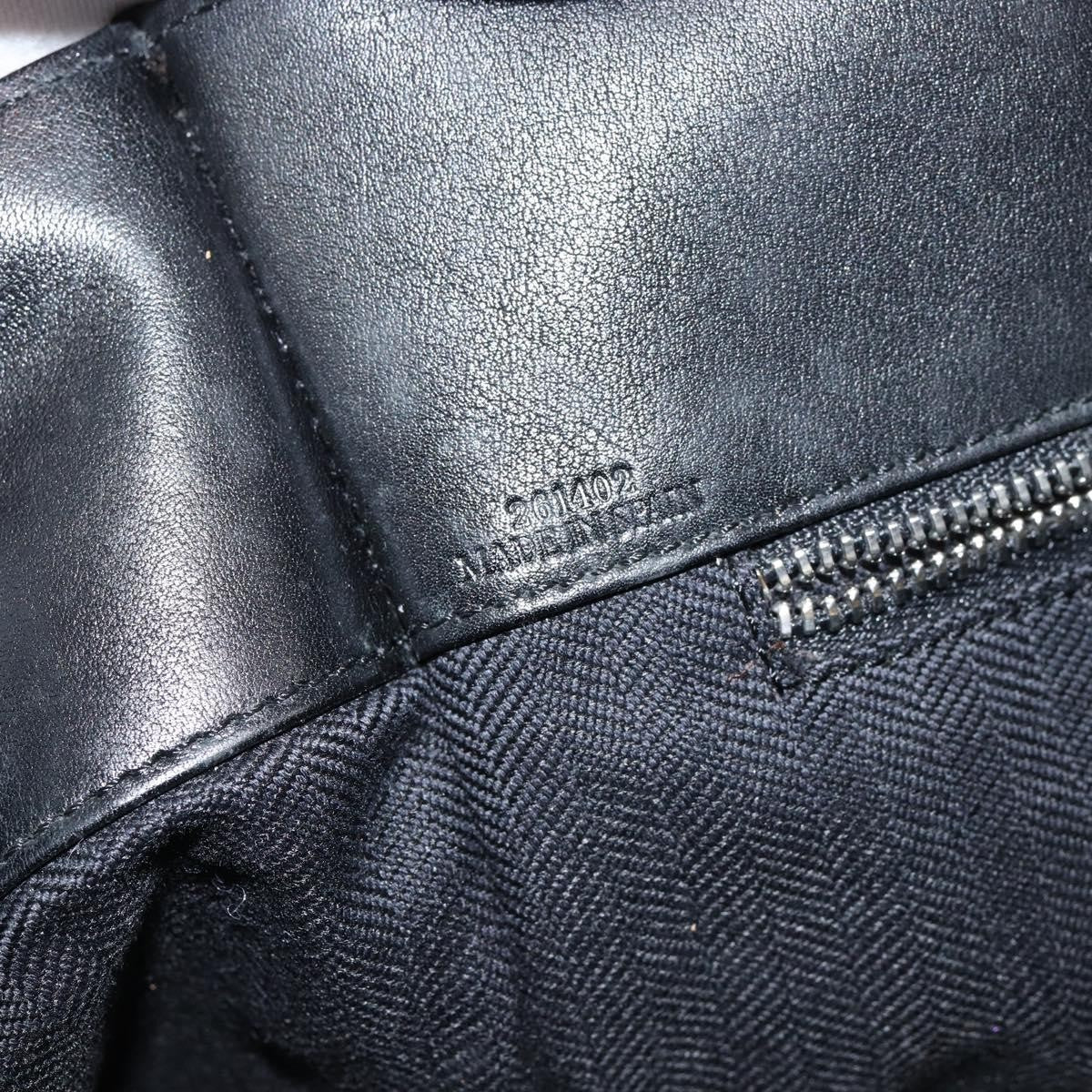 Loewe Vintage Anagram Tote Leather, BLACK, LEATHER, Tote bag