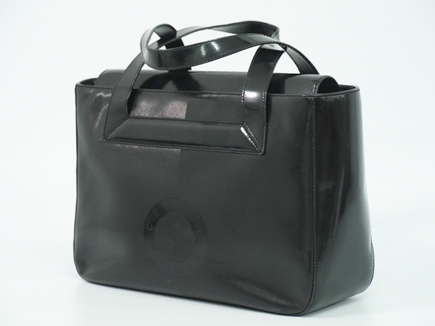 Celine Tote bag Leather, BLACK, PATENT_LEATHER, Tote bag