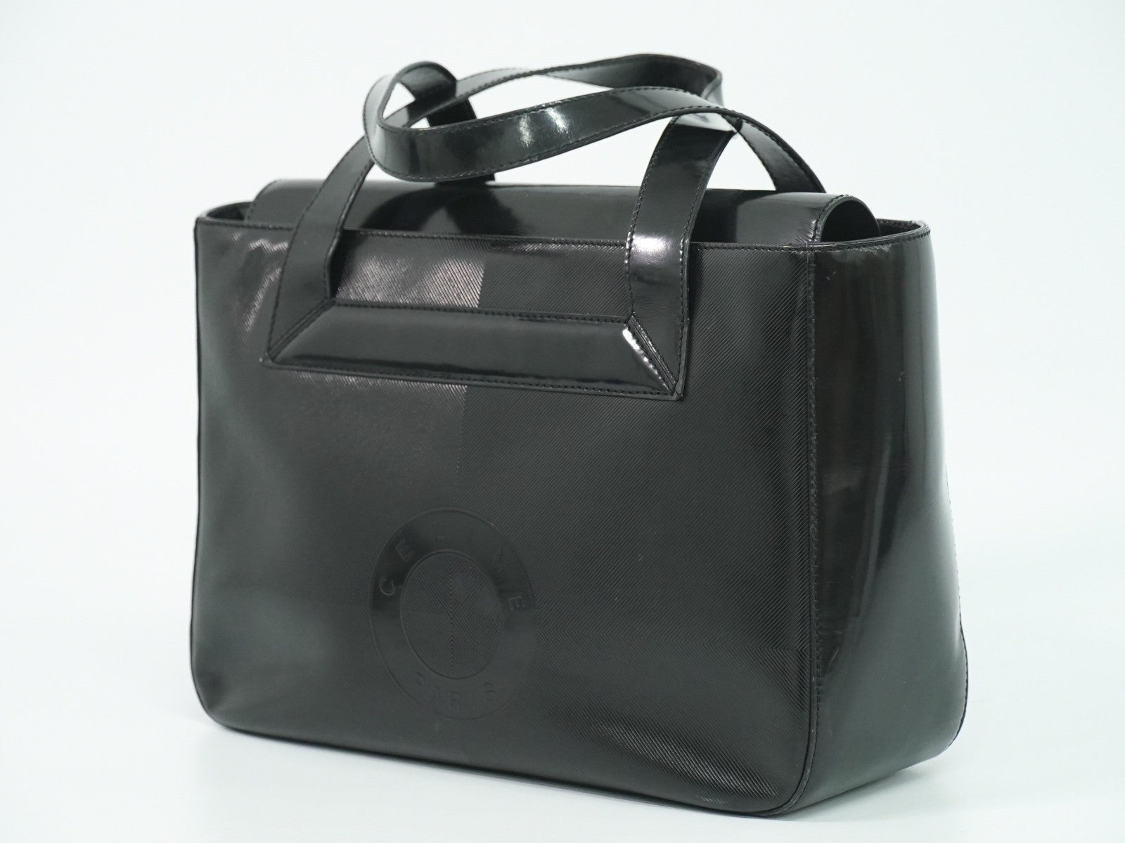 Celine Tote bag Leather, BLACK, PATENT_LEATHER, Tote bag