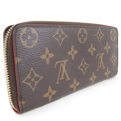 Louis Vuitton Clemence Wallet Monogram Canvas, BROWN, CANVAS, Wallets