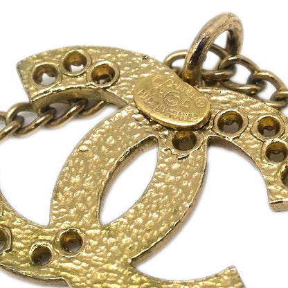 Chanel CC Pendant Necklace Metal, GOLD, GOLD_PLATED, Necklace