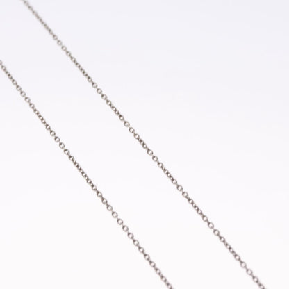 Tiffany & Co. Elsa Peretti Double Loop Pendant Necklace Silver 925, SILVER, SILVER, Necklace