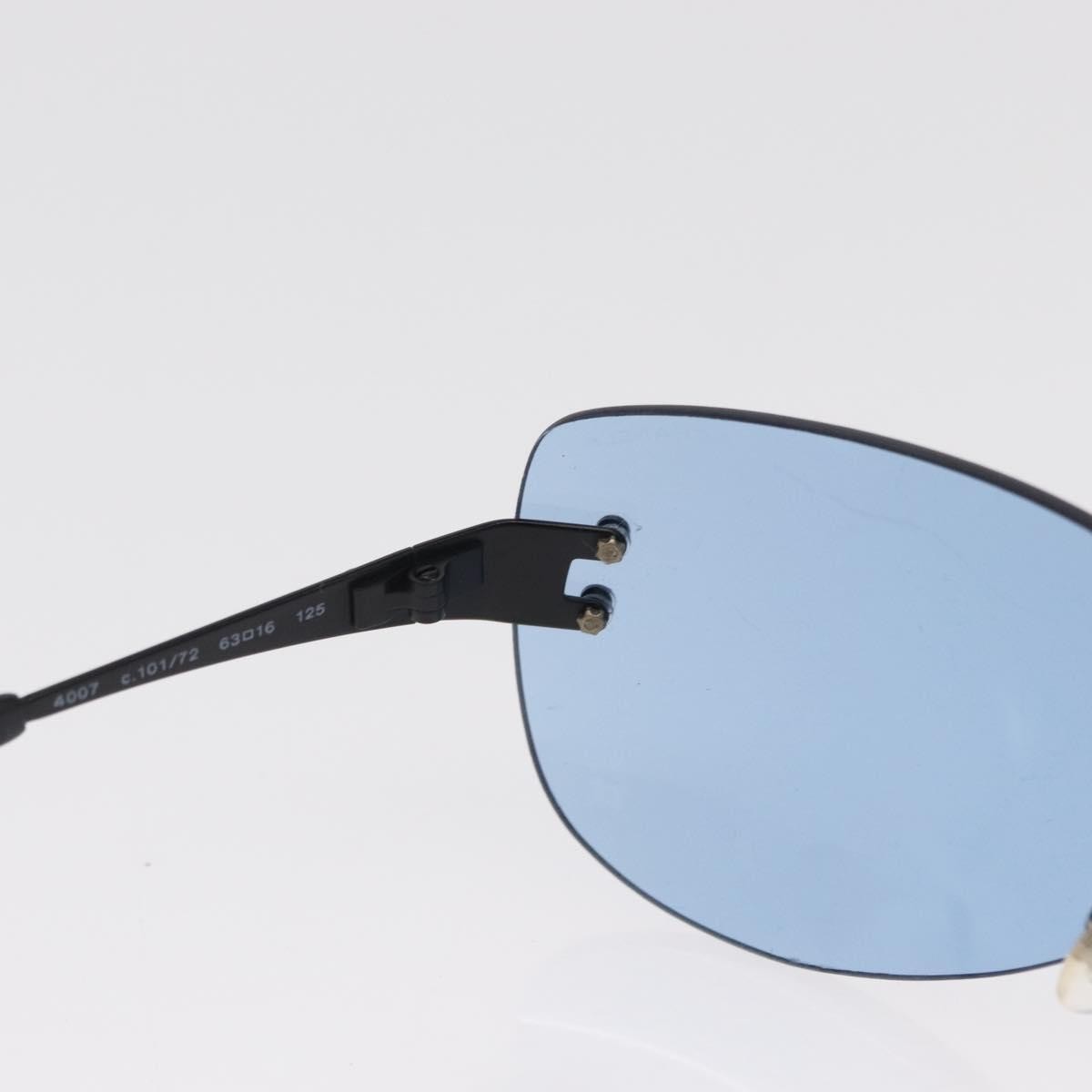 Chanel Logo CC Sunglasses Metal, BLUE, METAL, Sunglasse