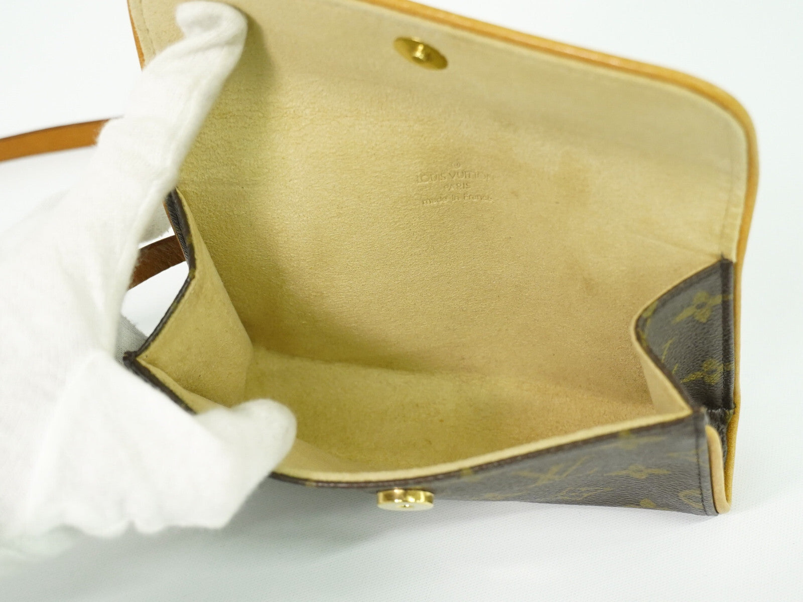 Louis Vuitton Florentine Waist Bag Monogram Canvas, BROWN, CANVAS, Clutche & pouche