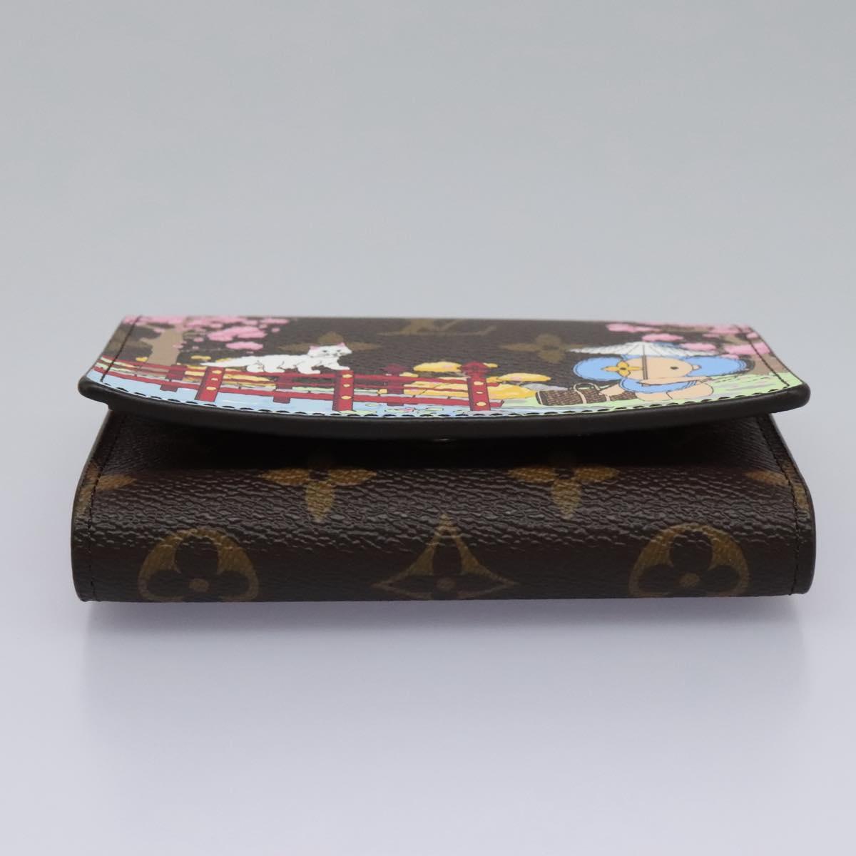 Louis Vuitton Victorine wallet Monogram Vivienne Japan Garden, BROWN, CANVAS, Wallets