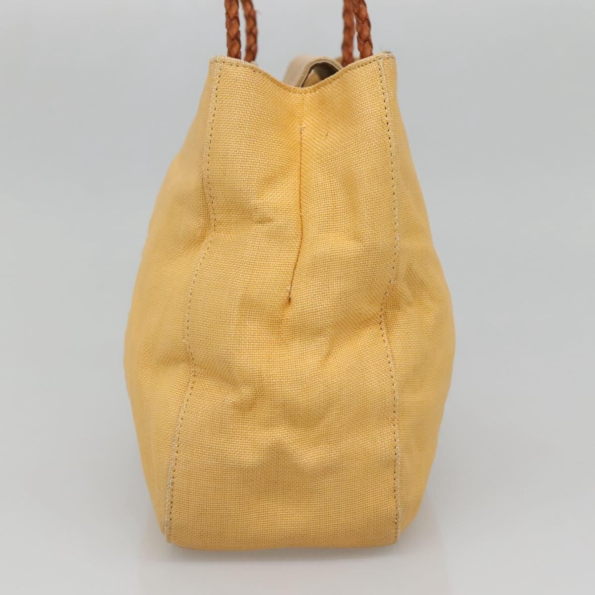 Versace Medusa Shoulder Bag Canvas, YELLOW, CANVAS, Shoulder bag