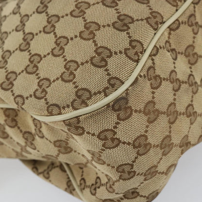 Gucci Sukey Top Handle Tote GG Canvas, BEIGE, CANVAS, Tote bag