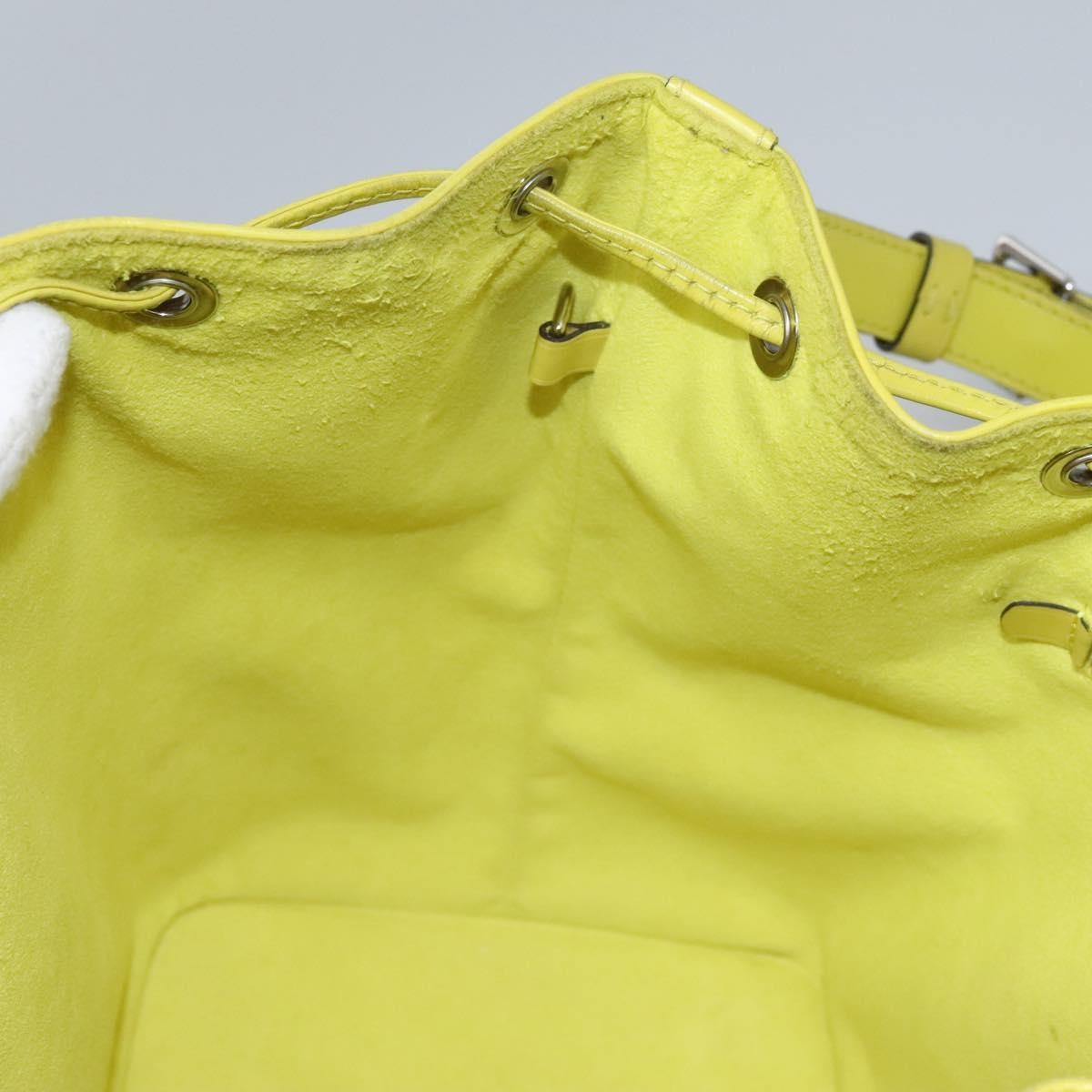 Louis Vuitton Petit Noe Handbag Epi Leather, Green, Leather, Shoulder Bag