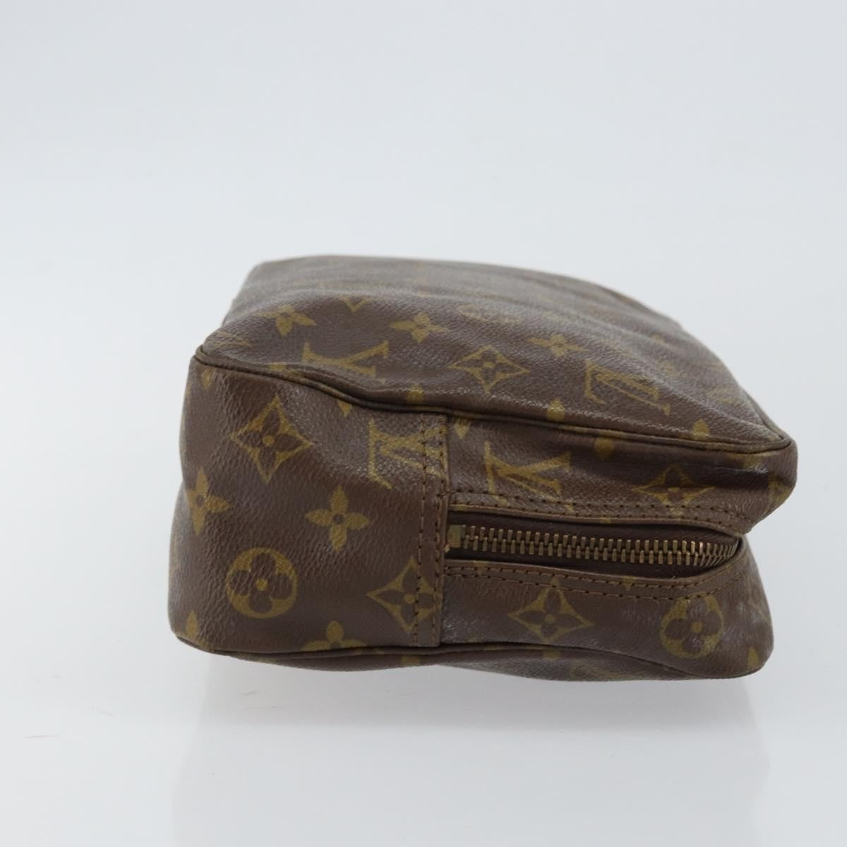 Louis Vuitton Trousse Toiletry Pouch Monogram Canvas, BROWN, CANVAS, Toiletry Case