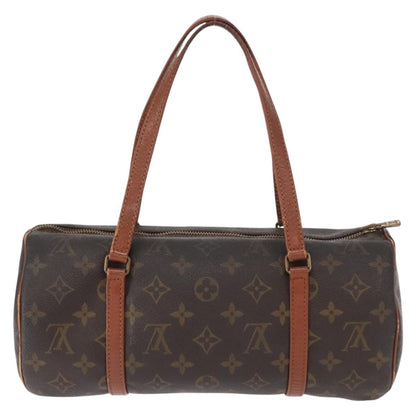 Louis Vuitton Papillon Handbag Monogram Canvas, BROWN, CANVAS, Handbag