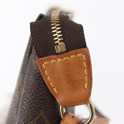 Louis Vuitton Pochette Accessoires NM Monogram Canvas, BROWN, CANVAS, Clutche & pouche