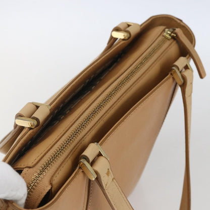 Burberry Vintage Handbag Leather, BEIGE, LEATHER, Handbag