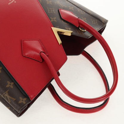 Louis Vuitton Kimono Handbag Monogram Canvas and Leather, Red, Canvas, Handbag