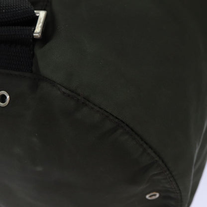 Prada Vintage Shoulder Bag Tessuto, KHAKI, NYLON, Shoulder bag