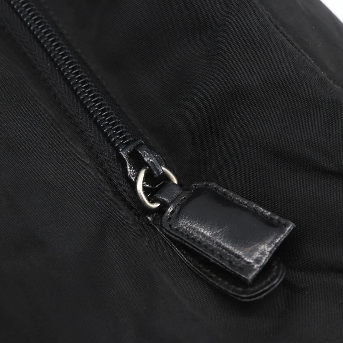 Prada Vintage Shoulder Bag Tessuto, BLACK, NYLON, Shoulder bag