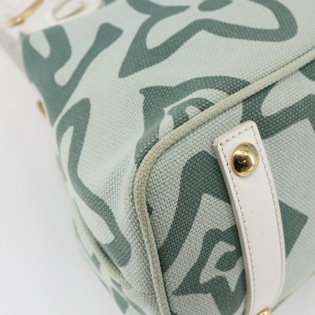 Louis Vuitton Tahitienne Cabas Canvas, GREEN, CANVAS, Tote bag