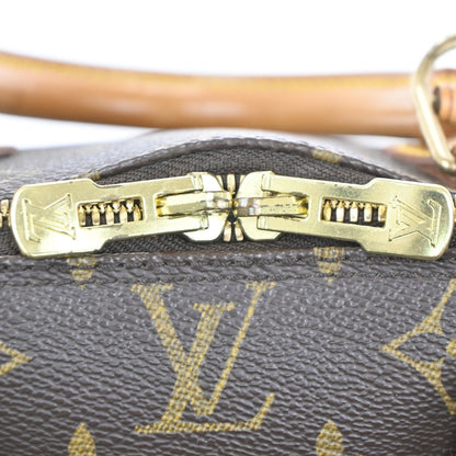 Louis Vuitton Alma Handbag Monogram Canvas, BROWN, CANVAS, Handbag