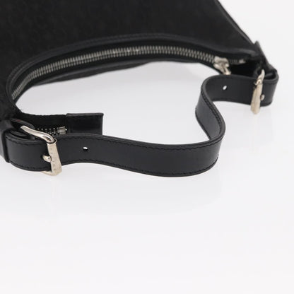 Celine Ava Bag Macadam canvas, BLACK, CANVAS, Handbag