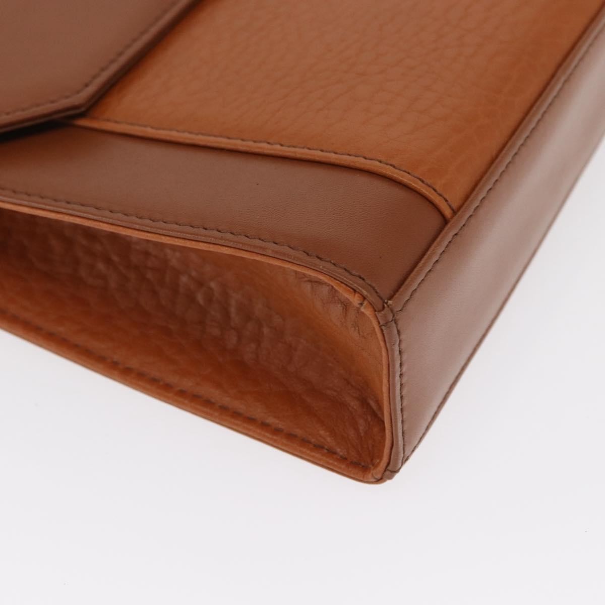 Burberry Vintage Shoulder Bag Leather, BROWN, LEATHER, Shoulder bag