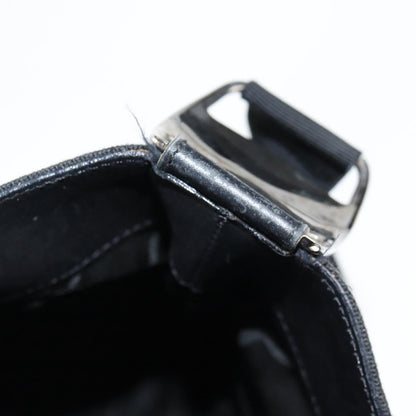 Salvatore Ferragamo Vala Shoulder Bag Nylon, BLACK, CANVAS, Shoulder bag