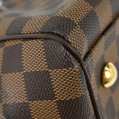 Louis Vuitton Trevi Handbag Damier, Brown, Canvas, Handbag