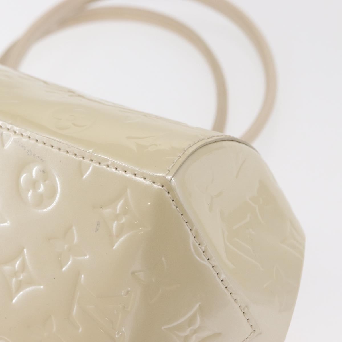 Louis Vuitton Sherwood Handbag Monogram Vernis, BEIGE, PATENT_LEATHER, Handbag