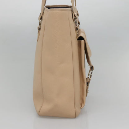 Bvlgari Tote bag Leather, BEIGE, LEATHER, Tote bag