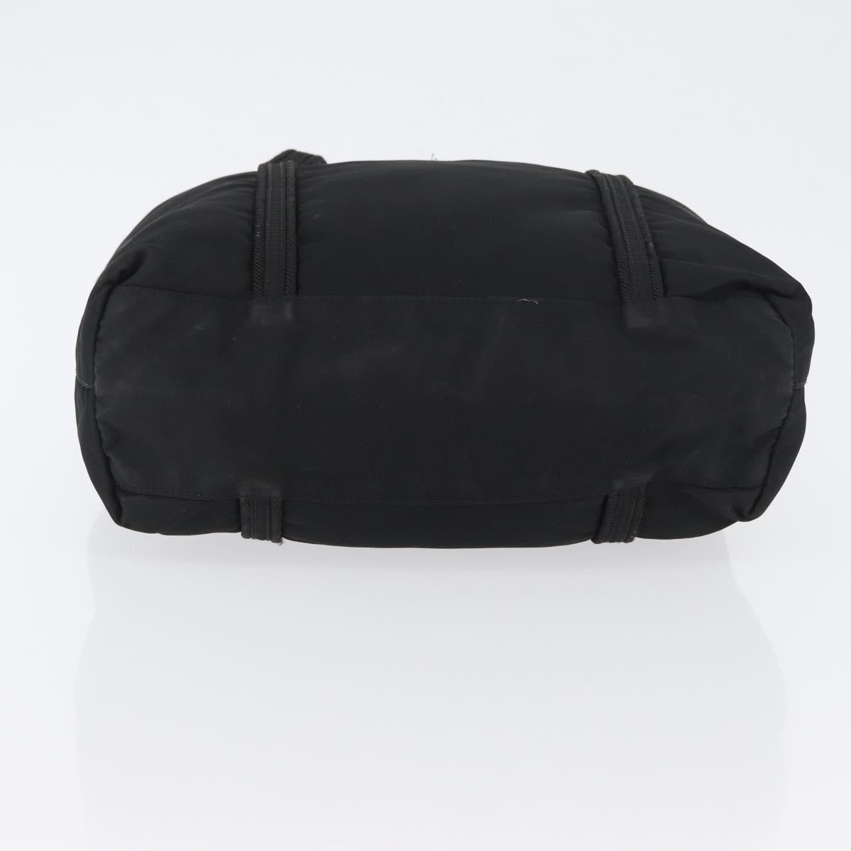 Prada Vintage Zip Tote Tessuto, BLACK, NYLON, Tote bag