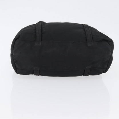 Prada Vintage Zip Tote Tessuto, BLACK, NYLON, Tote bag