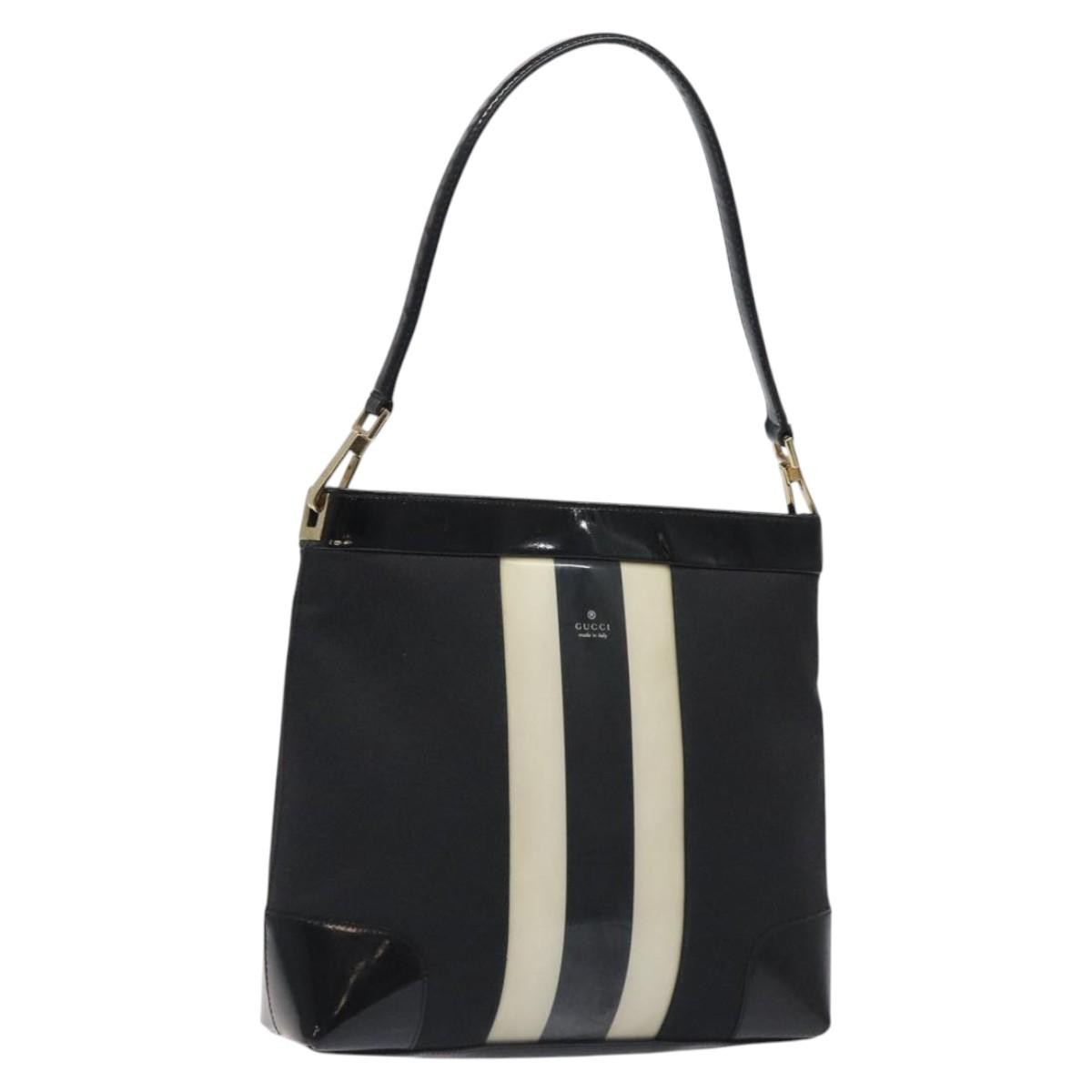Gucci Sherry line shoulder bag Canvas, BLACK, CANVAS, Shoulder bag