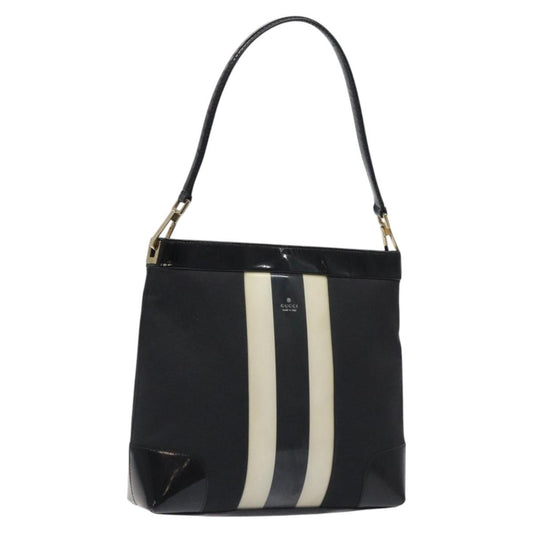 Gucci Sherry line shoulder bag Canvas, BLACK, CANVAS, Shoulder bag