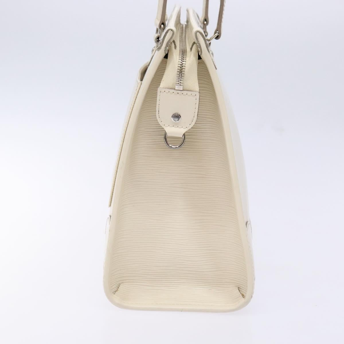 Louis Vuitton Madeleine Handbag Epi Leather, WHITE, LEATHER, Handbag