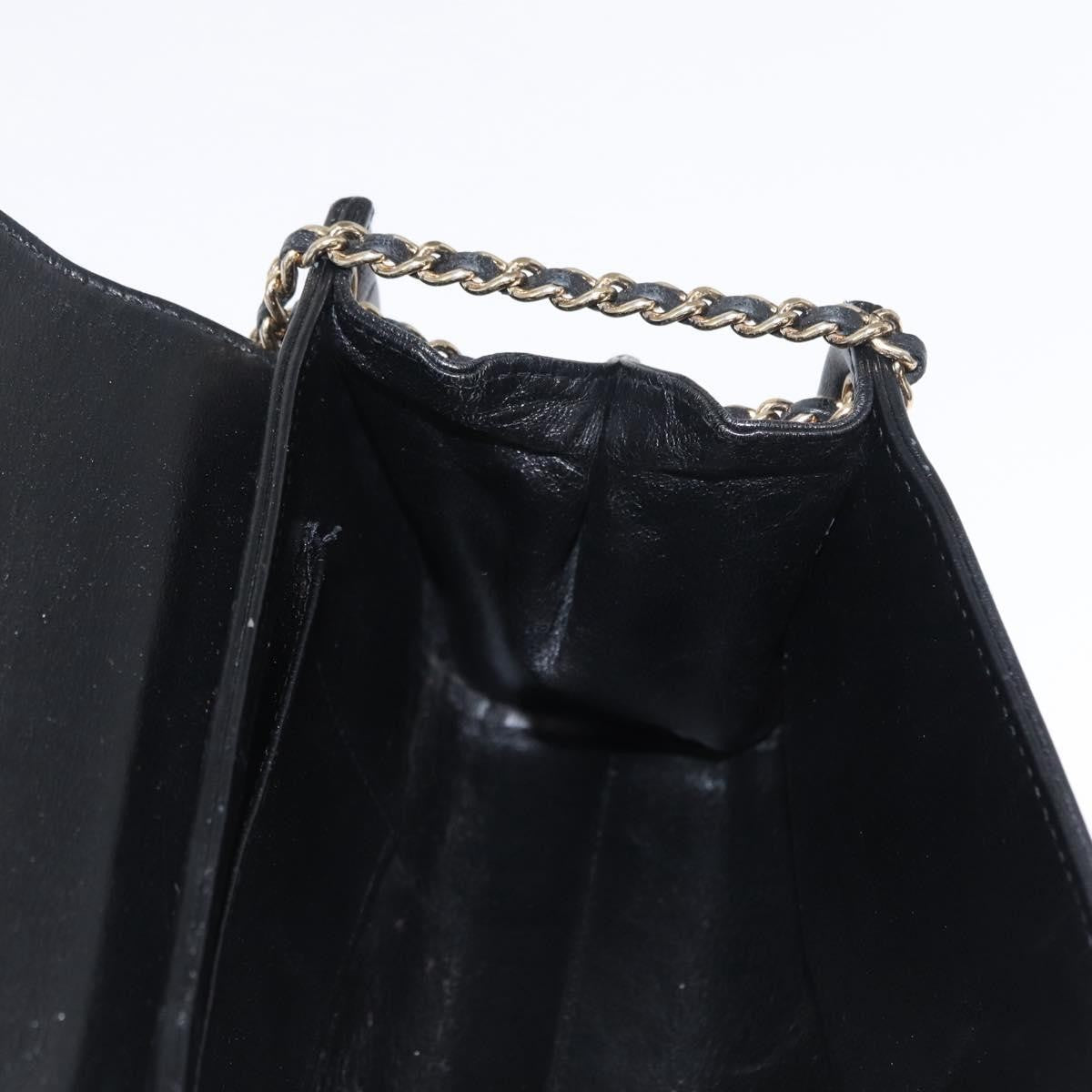 Chanel Chocolate Bar Accordion Reissue Flap Bag Quilted Lambskin, BLACK, LEATHER, Shoulder bag