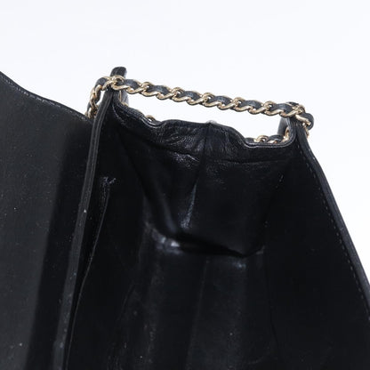 Chanel Chocolate Bar Accordion Reissue Flap Bag Quilted Lambskin, BLACK, LEATHER, Shoulder bag